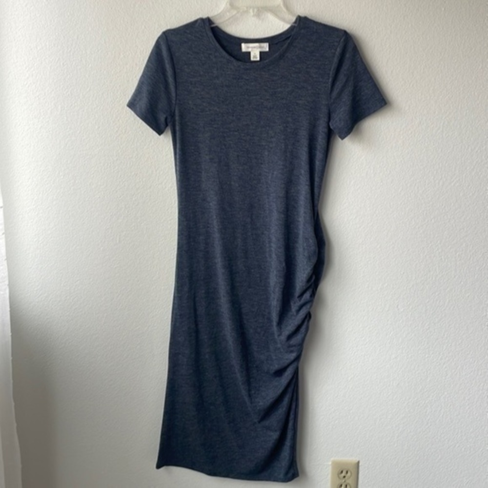 Treasure & Bond dress t shirt style dress blue gray Size Small